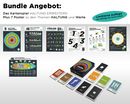 Bundle-Angebot: Kartenspiel plus 7 Poster