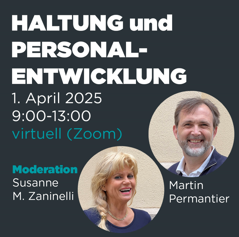 Haltung und Personalentwicklung – Online-Workshop, 01.04.2025